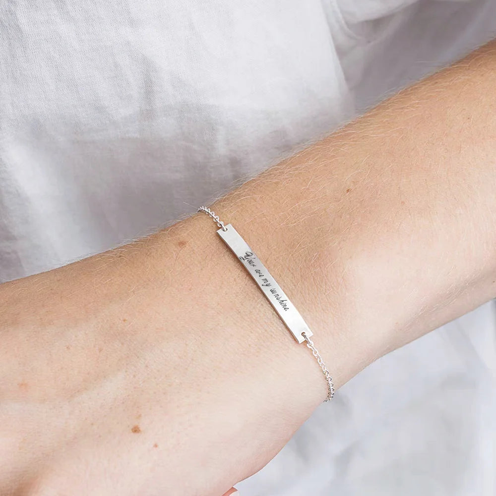 Delicate Bar Bracelet