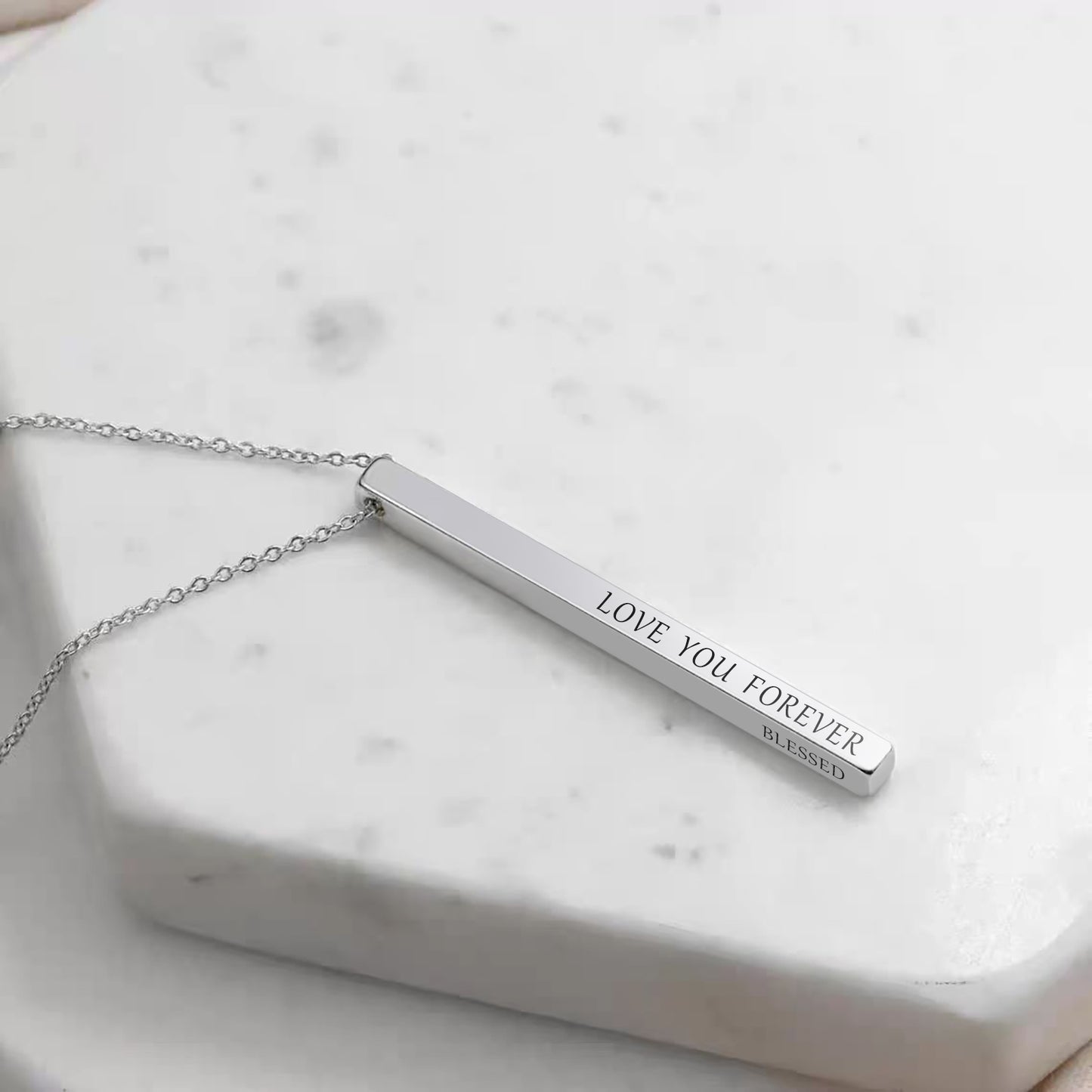 MInimalist Design / Vertical Bar Necklace
