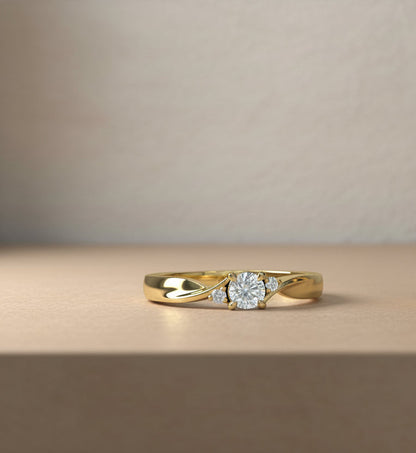 Bespoke Diamond Solitaire Ring