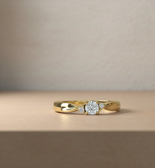 Bespoke Diamond Solitaire Ring