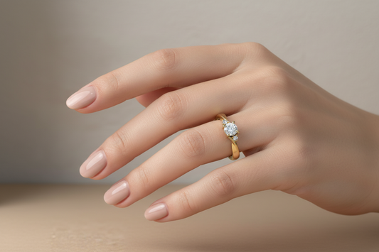 Bespoke Diamond Solitaire Ring