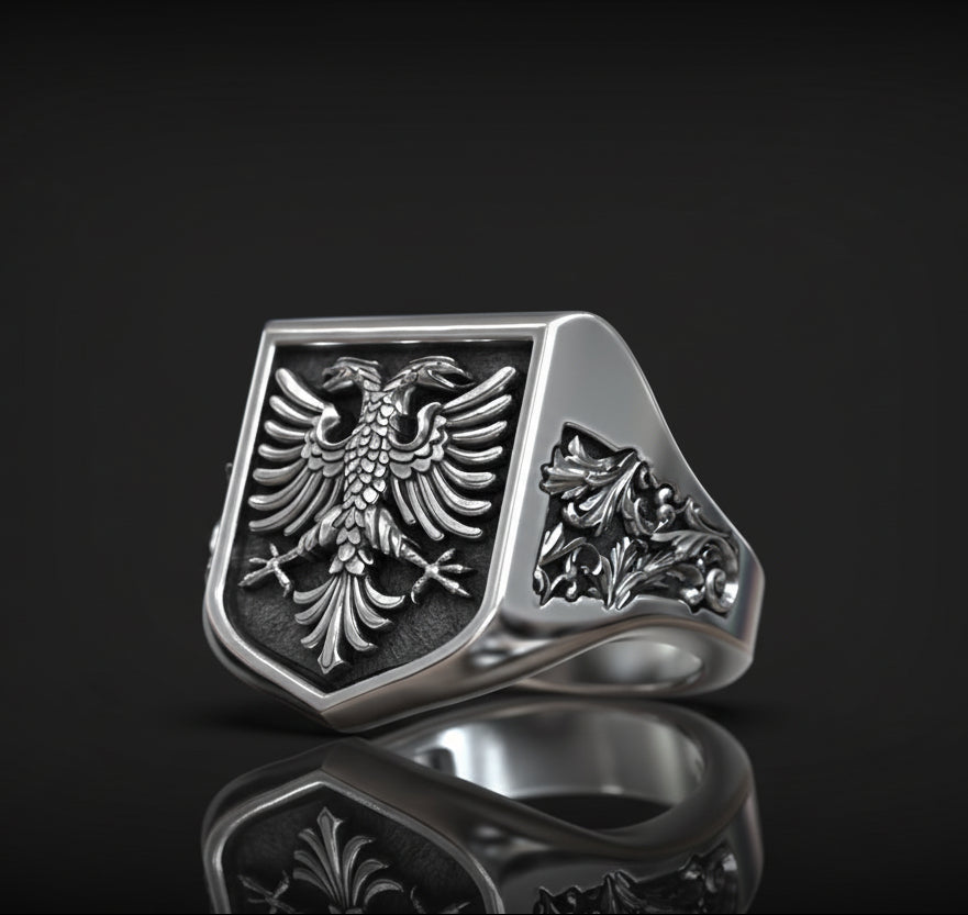 albanian eagle ring