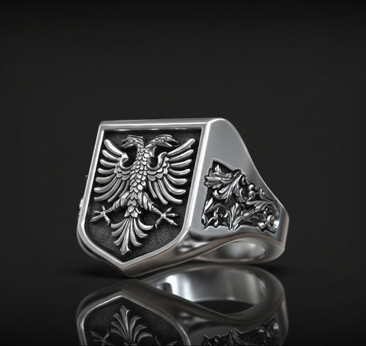 albanian eagle ring