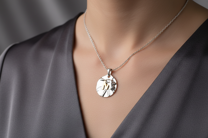 mystic letter pendant