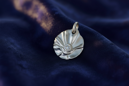 mystic gem - silver pendant