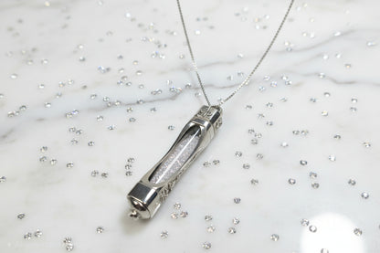sparkle capsule pendant