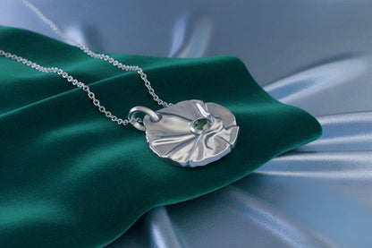 mystic gem - silver pendant