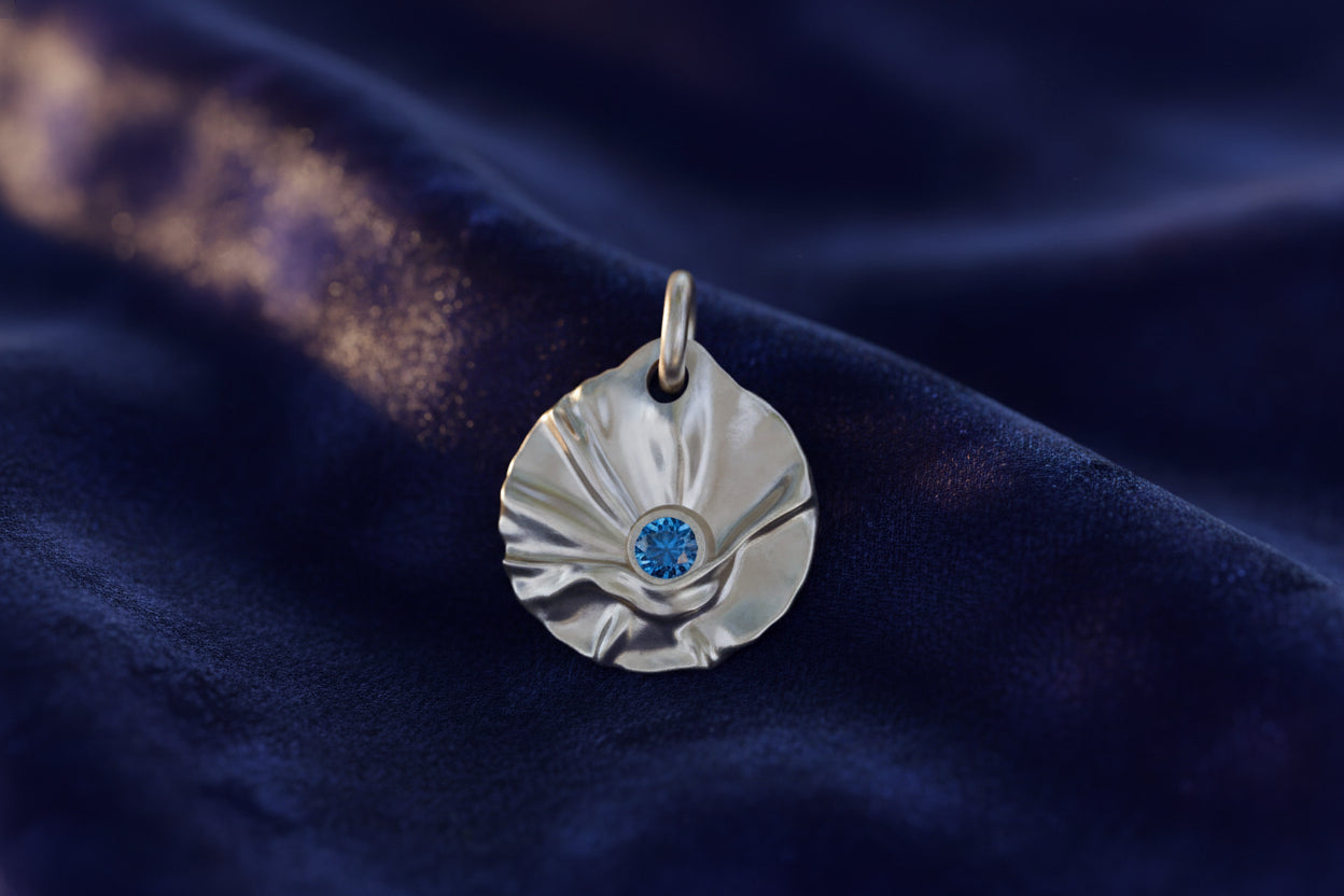 mystic gem - silver pendant