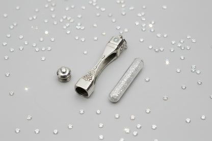 sparkle capsule pendant